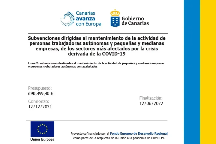 Comunicado de la subvención de 2022